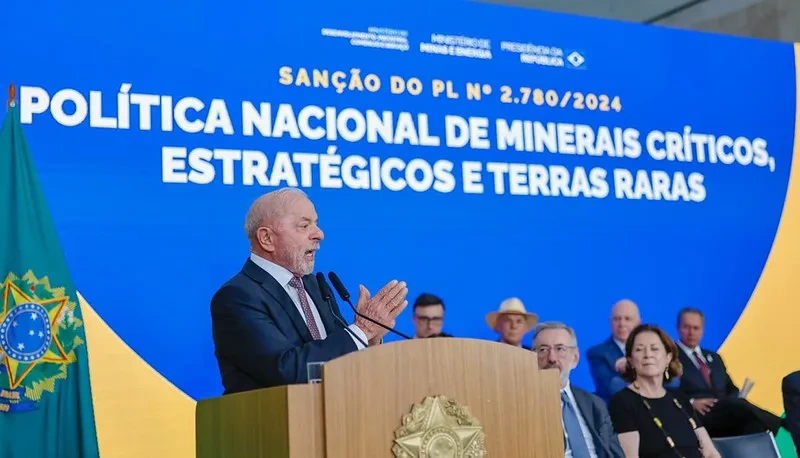 Lula sobre exigências dos EUA em minerais críticos: Não foi discutido e não será