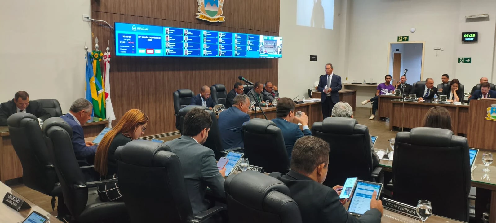 Vereadores aprovam projetos voltados à saúde e à gestão pública