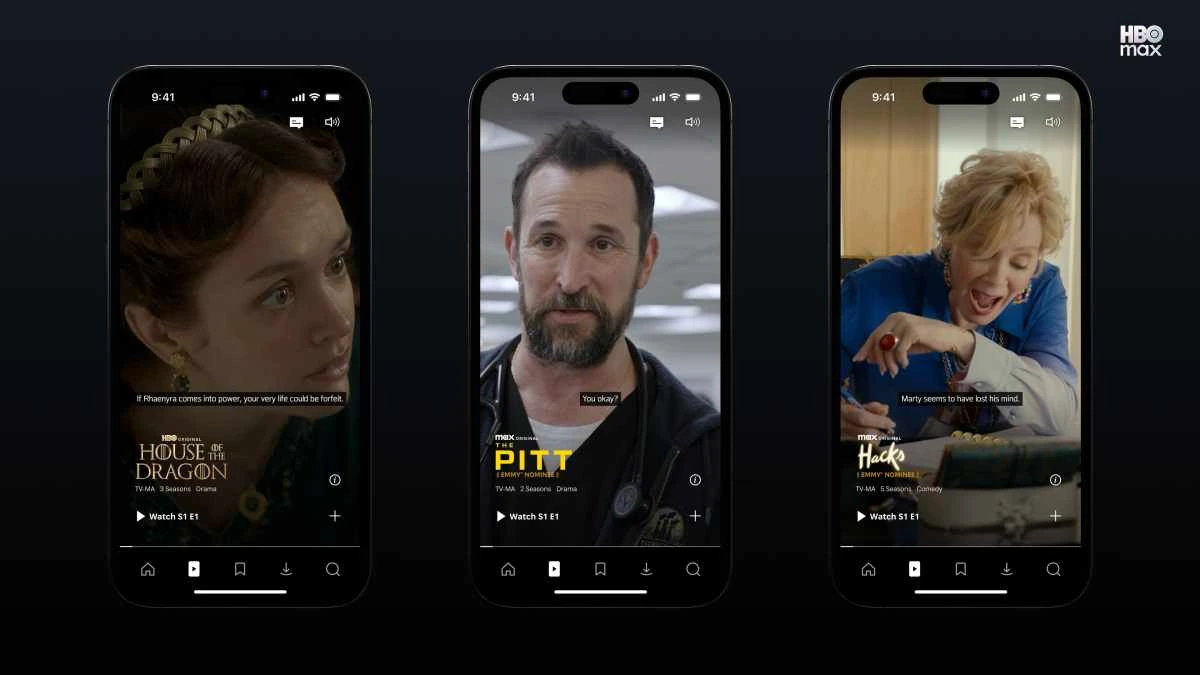 HBO Max adota vídeo vertical com novo feed de ‘Shorts’