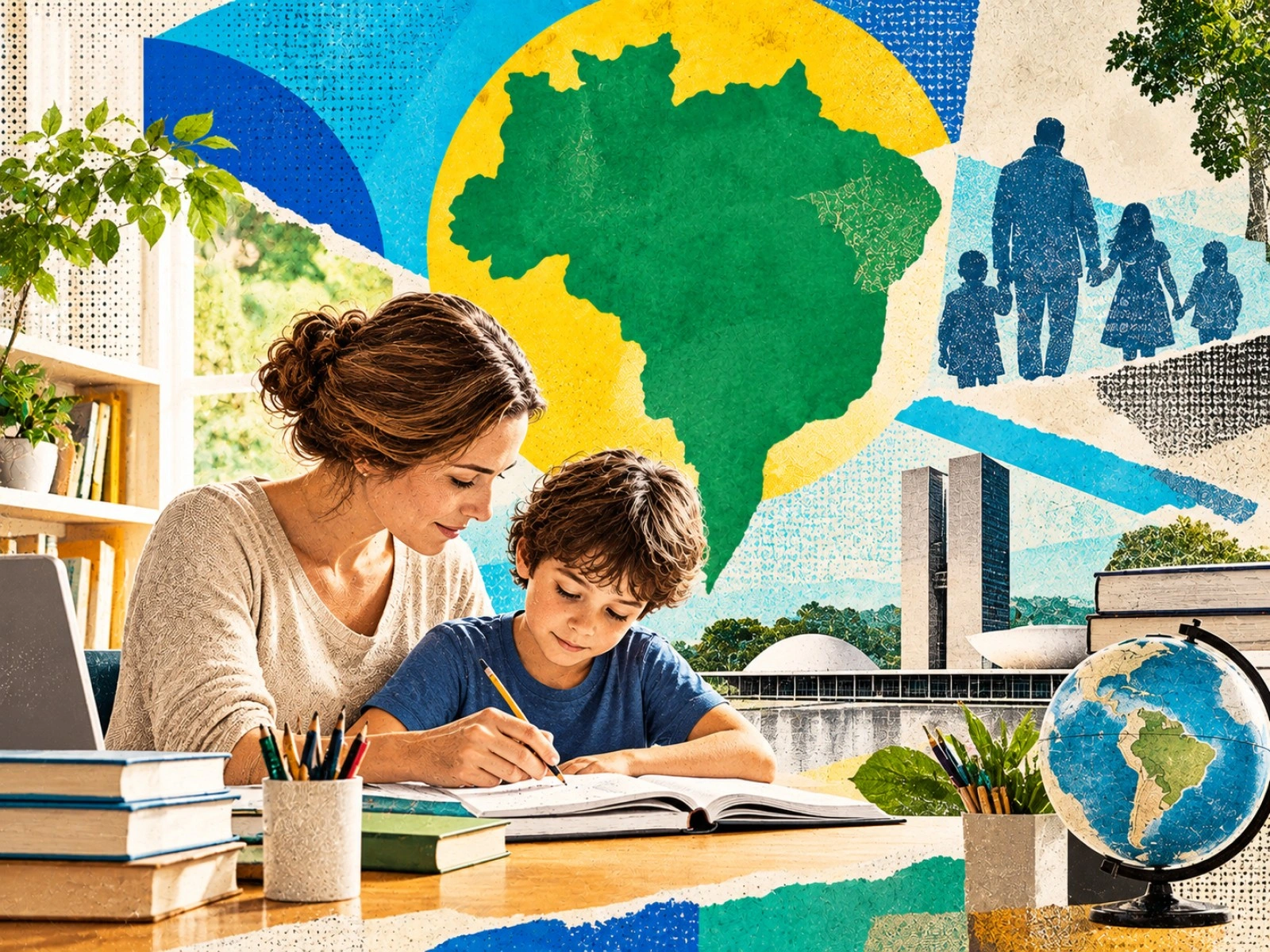 O que os pais podem ensinar aos filhos durante a eleição