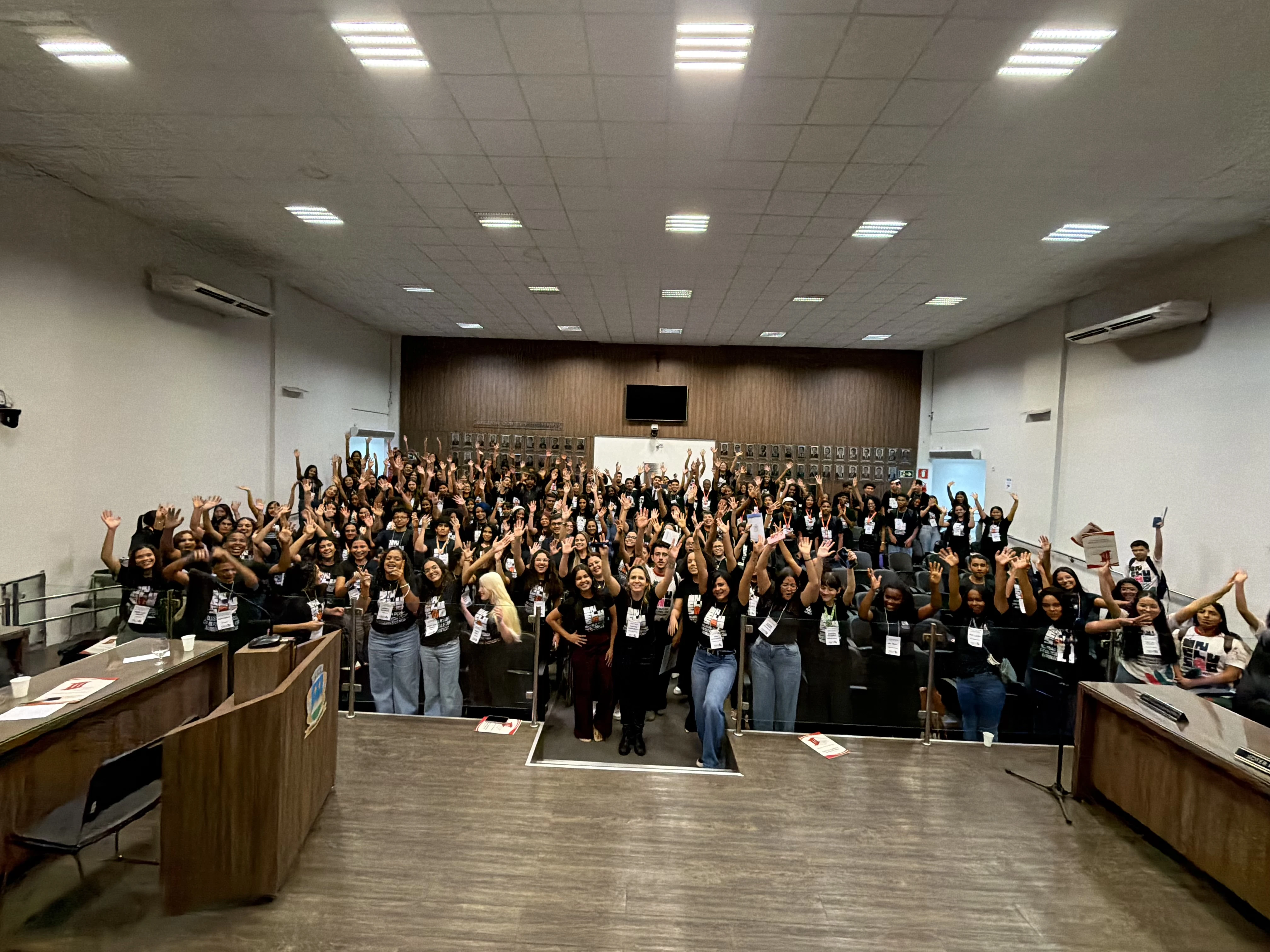 Plenária Regional do Parlamento Jovem de Minas reúne estudantes de 11 municípios