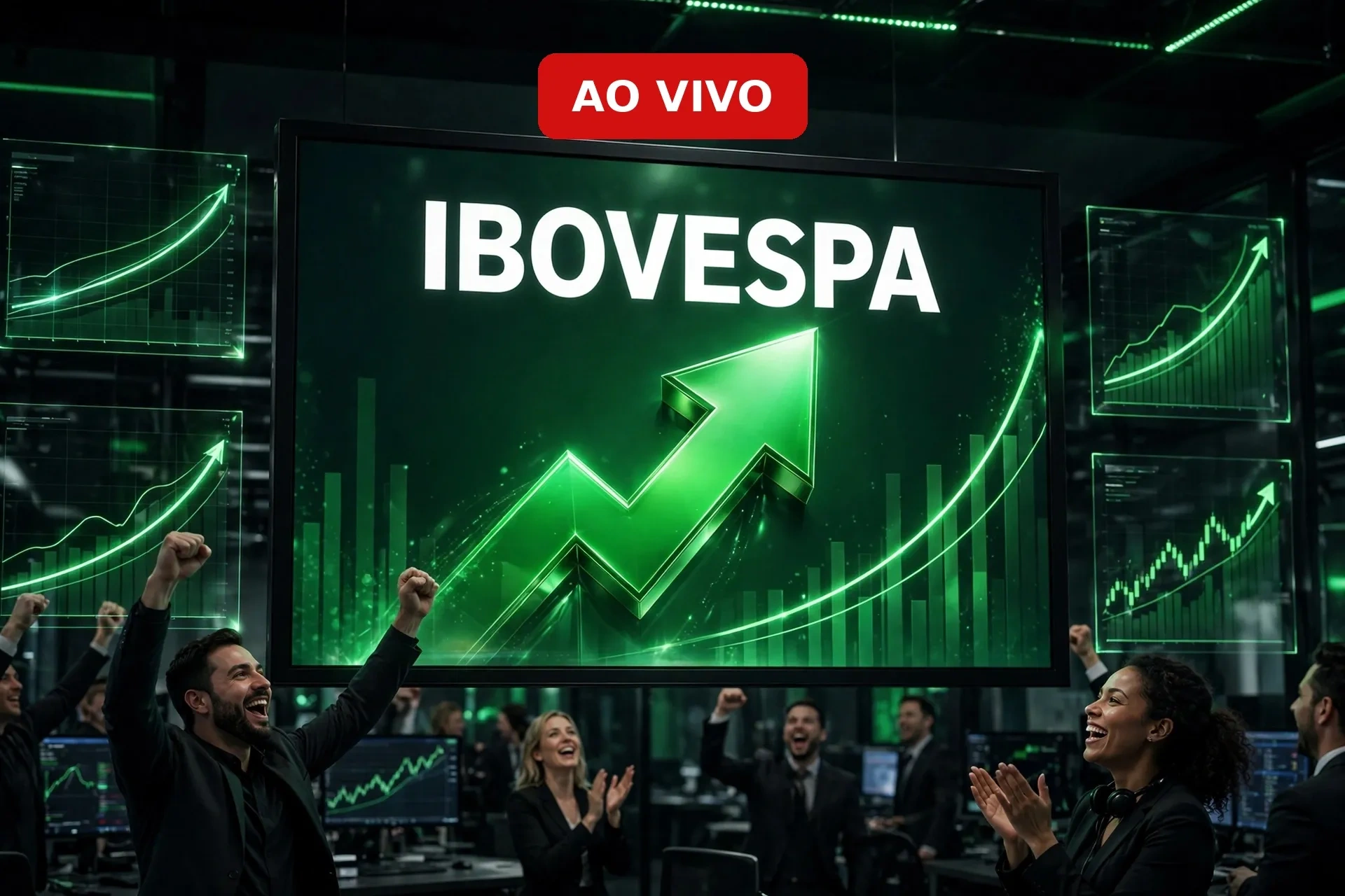 Ibovespa tem nova alta forte e renova máxima histórica; dólar cai a R$ 4,98