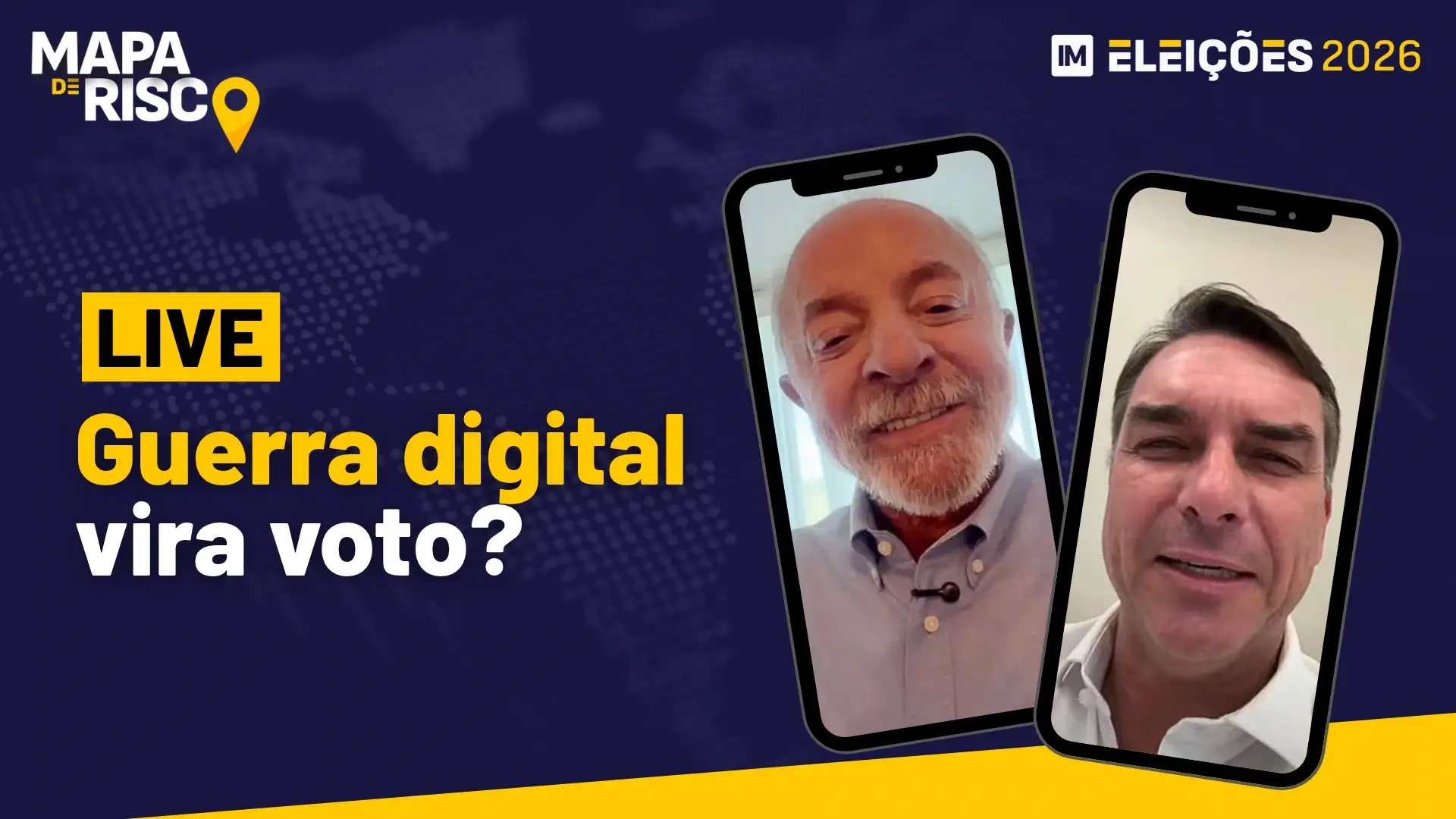 ASSISTA: Lula x Flávio: quem leva vantagem na disputa digital pelo segundo turno?