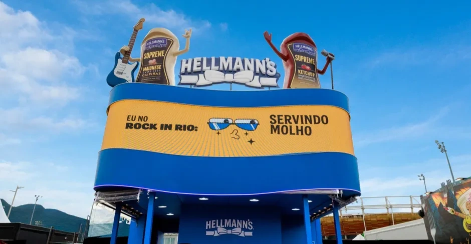 ‘Maior open de molhos do mundo’: entenda como Hellmann’s entrou para o Guinness World Records™ no Rock in Rio 2026